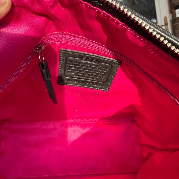 Coach Poppy Plaid Signature Tote Bag - Picture 8 of 10